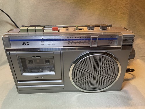 Jvc 250lb radio cassette - jvc,