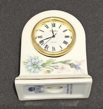 Miniature Clock Aynsley Fine