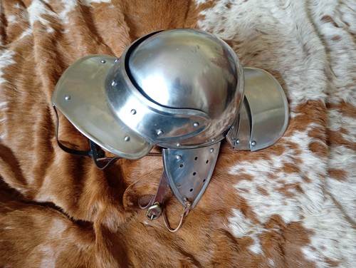 English civil war helmet - war,