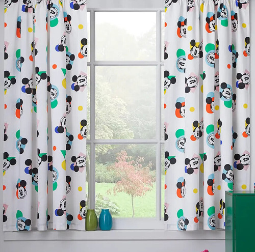 Dunelm mickey mouse unlined - mouse,