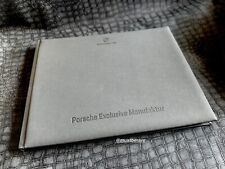 PORSCHE EXCLUSIVE 2017 UK Brochure - 911, Cayman, Macan, Cayenne, Hardback