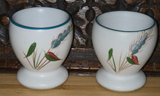 2 X DENBY GREENWHEAT EGG CUPS
