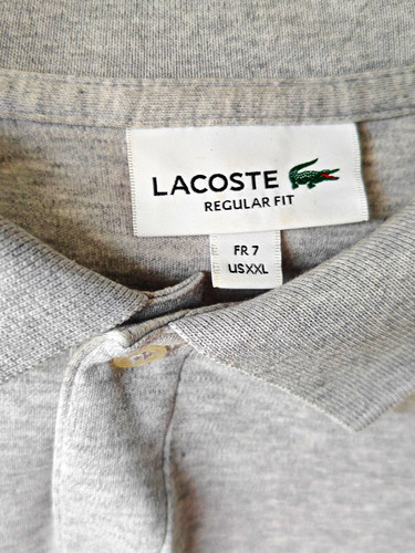 Lacoste men grey polo - lacoste,