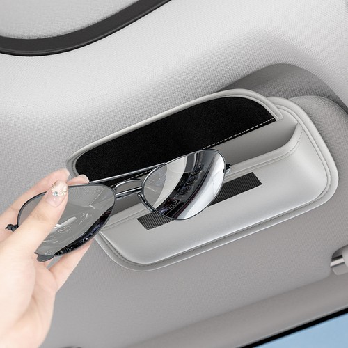 Gray glasses clip car - gray, sun