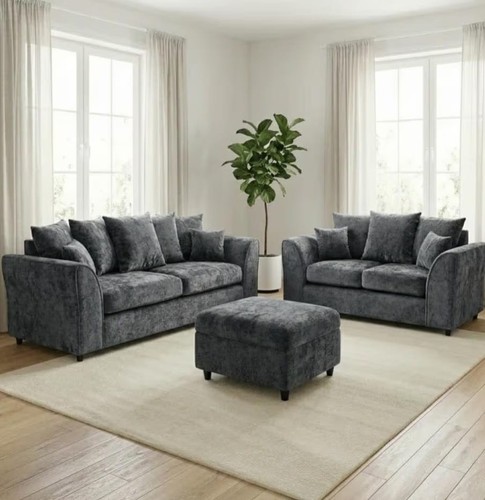 Grey chicago seater - seater, sofa