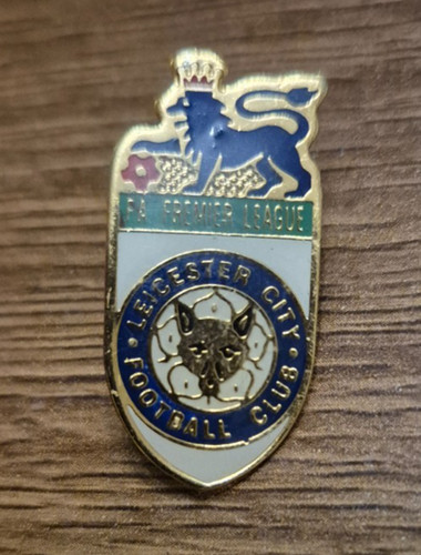 Leicester city vintage - city, enamel