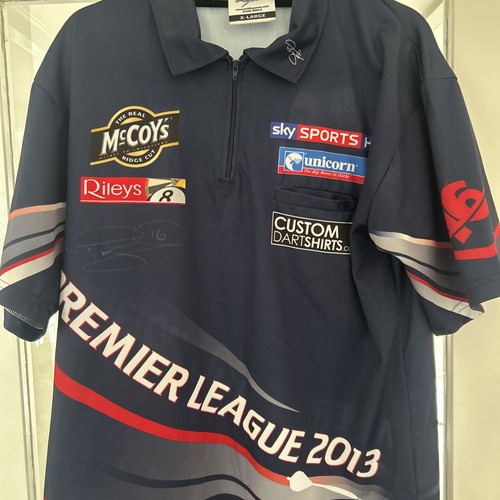 Phil taylor signed 2013 - signed,