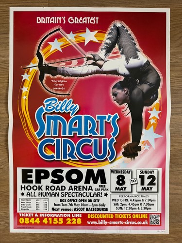 Billy smart circus poster - billy,