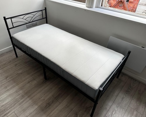 Ikea slattum upholstered - ikea, bed