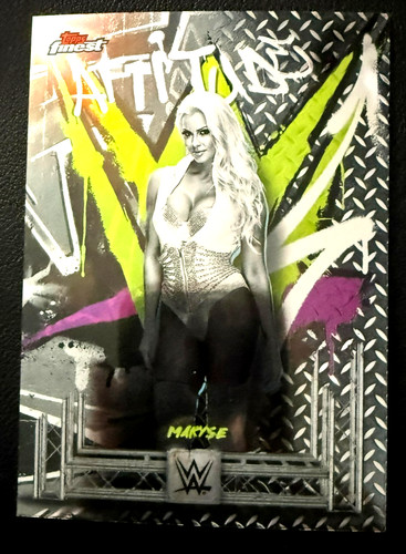 Maryse 2025 topps finest - maryse, wwe