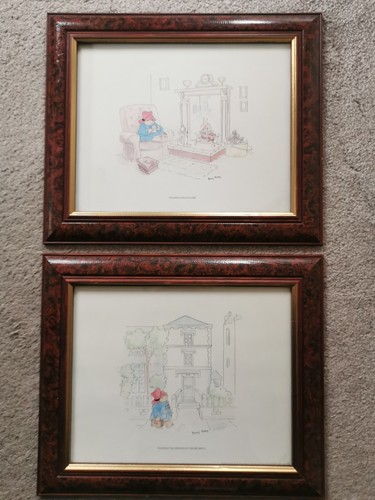 Pair framed vintage barry - of,