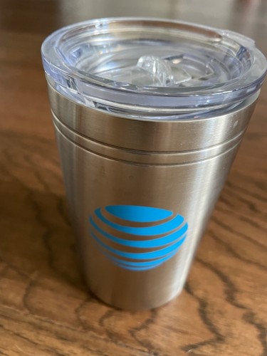 Logo stainless steel cup - steel,