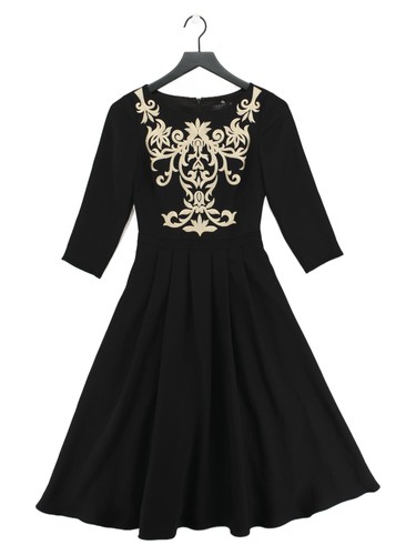 Ted baker line midi dress - a-line,