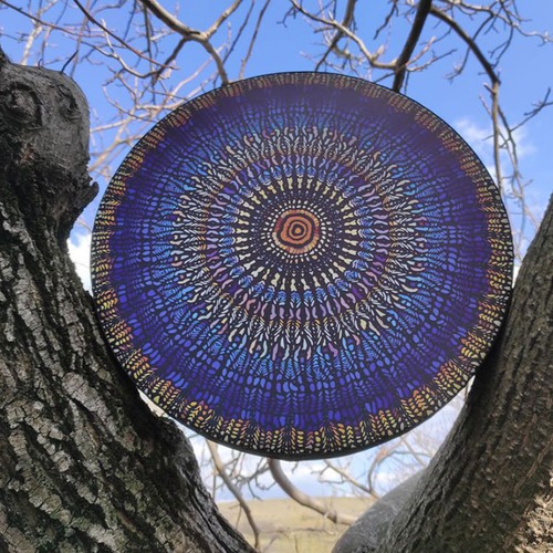Shamanic drum vegetarian fire - shamanic,