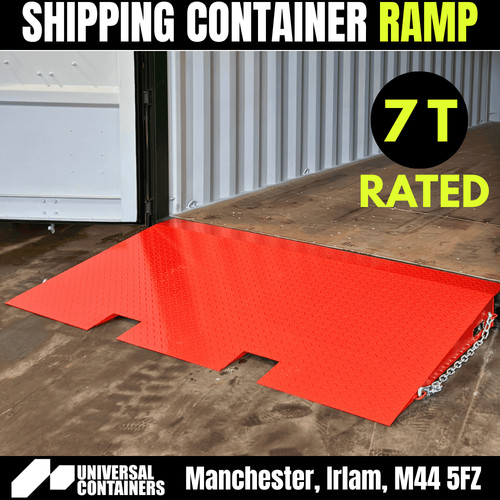 New steel container loading - new,