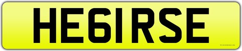 Hearse registration number - hearse,