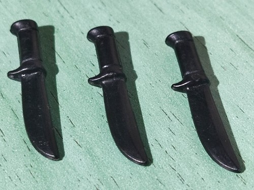 Playmobil knives black - knives,