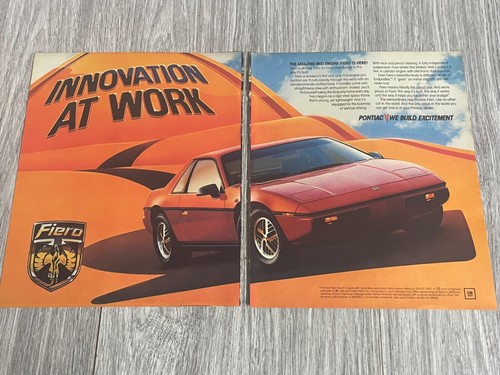 Pontiac fiero innovation - pontiac,