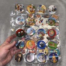 VTG Lot Of 244 Pogs 90s