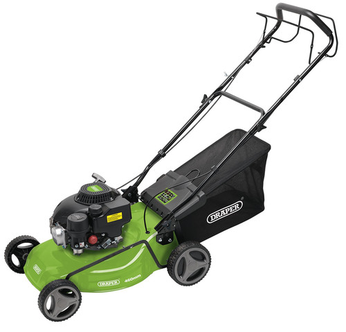 Draper petrol mower steel - draper,