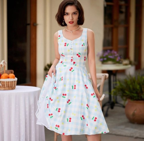 New rockabilly dress retro - new,