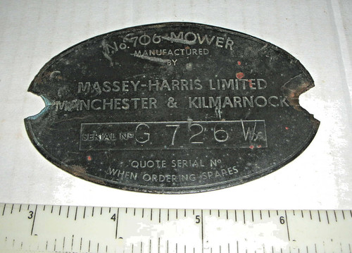 Vintage massey harris 706 - massey,