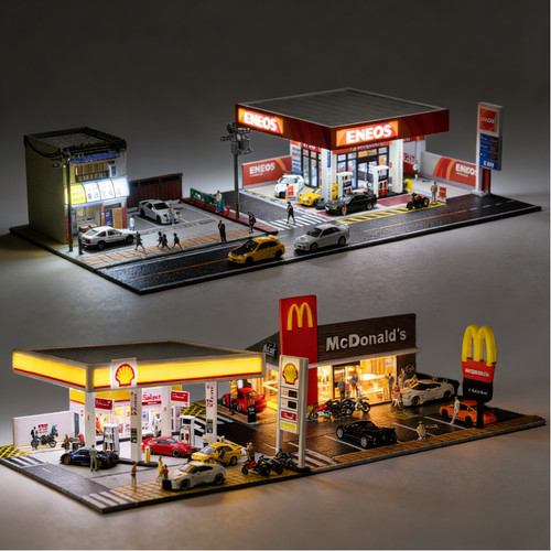 Diorama diecast car - 1/64,