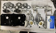 MGB Twin HS4 SU Carburettor set up Fully Refurbished AUD135 Early Carbs rebuilt