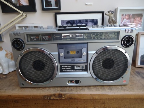 Sharp 9191 boombox - sharp,