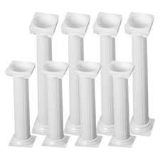 8 Pcs Wedding Column Cake