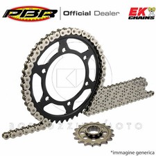 PBR Transmission Kit Chain EK Sprocket Kawasaki KX -B Big Wheels 85 01-20