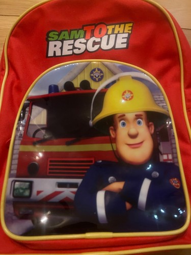 Fireman sam backpack - sam, backpack,