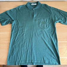 Vintage Burberry Green Polo