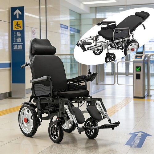 Reclining electric wheelchair - reclining,