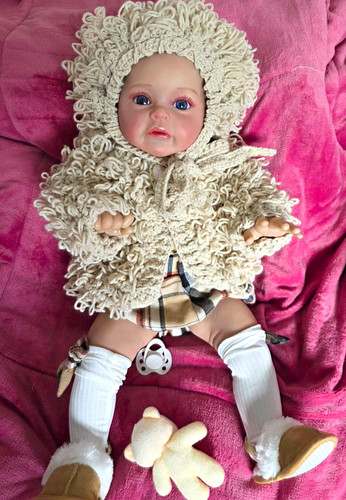 Reborn baby girl toddler - girl, fits