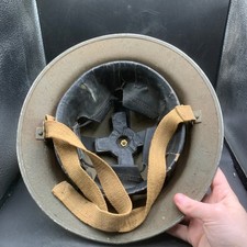 Original WW2 British Army Mk2 Helmet Complete with Liner & Chinstrap