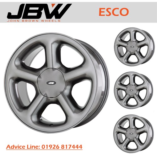 X18 jbw esco alloy wheels - 8.5"x18",