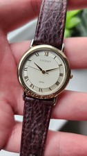 Vintage 2003, GOLD SEIKO LUCENT, MENS QUARTZ DRESS WATCH, 7N01-6150