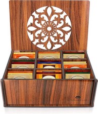 RoyalHouse Wooden Tea Storage