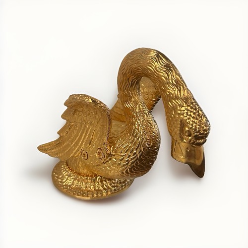 Vintage gold swan faucet - gold, tap