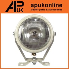 White Plough Lamp Work Light & Bracket for David Brown 770 780 880 885 Tractor