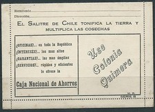 CHILE Saltpeter Memorandum