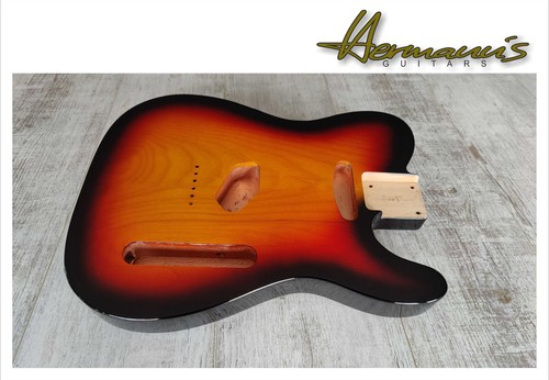 Tele piece alder body - tele, alder/alder