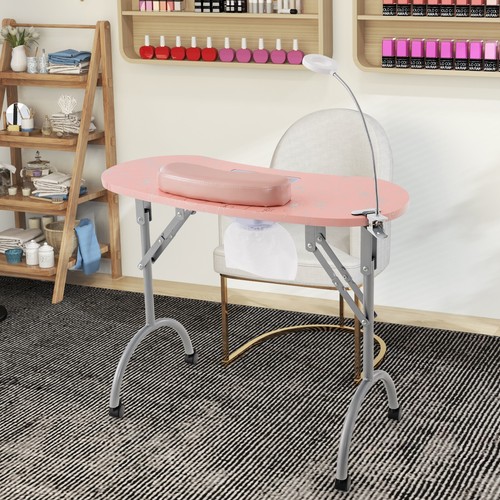 Folding manicure nail - folding, table