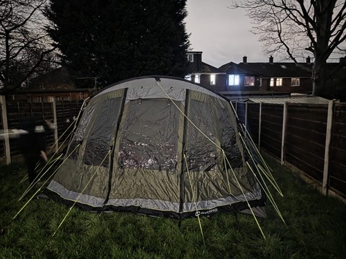 Montana tent with carpet - 6p,