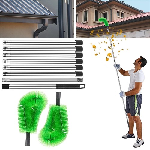 Telescopic gutter cleaner - telescopic, w/