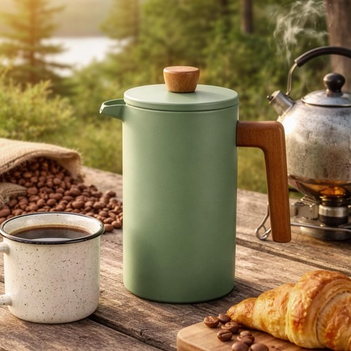 French press coffee maker - press,