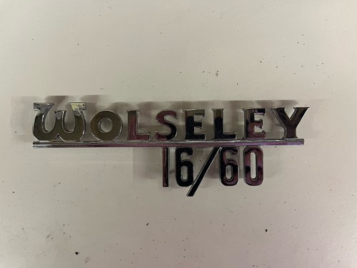 Wolseley boot badge - wolseley, badge.