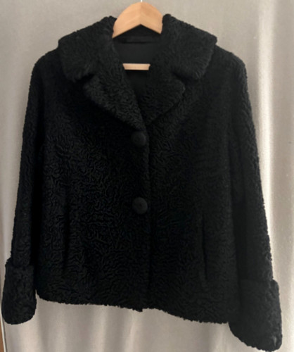 Vintage 1920s black persian - vintage,