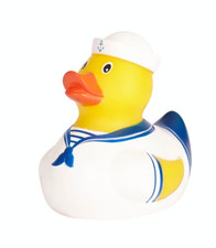 SAILOR LARGE RUBBER DUCK. NEW